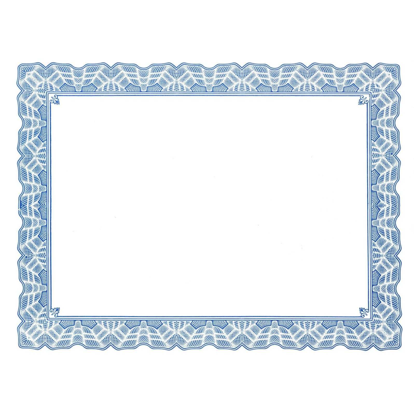Free Certificate Border Templates For Word Inside Free Certificate Templates For Word 2007
