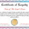 Free Certificate Of Loyalty At Clevercertificates | Free Pertaining To Leadership Award Certificate Template