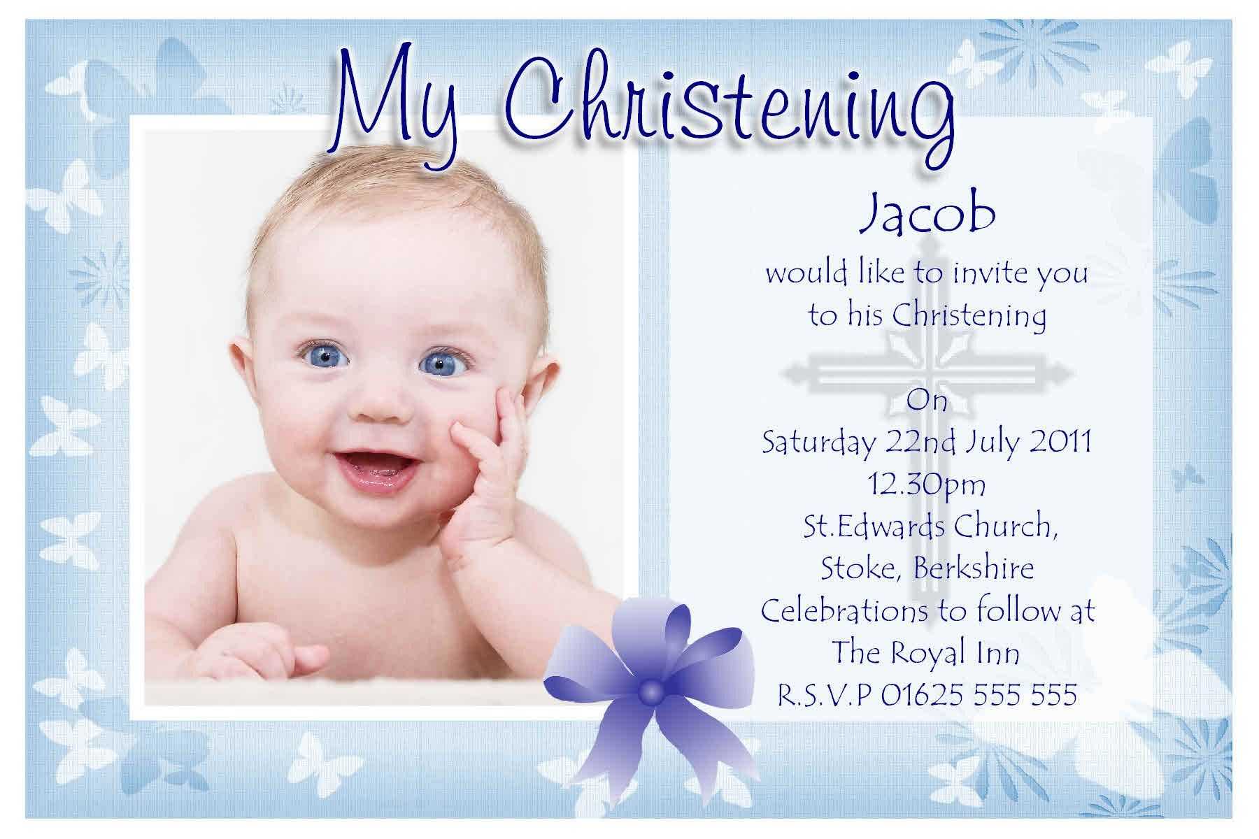 Free Christening Invitation Templates | Baptism Invitations Intended For Free Christening Invitation Cards Templates