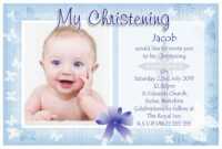 Free Christening Invitation Templates | Baptism Invitations regarding Baptism Invitation Card Template