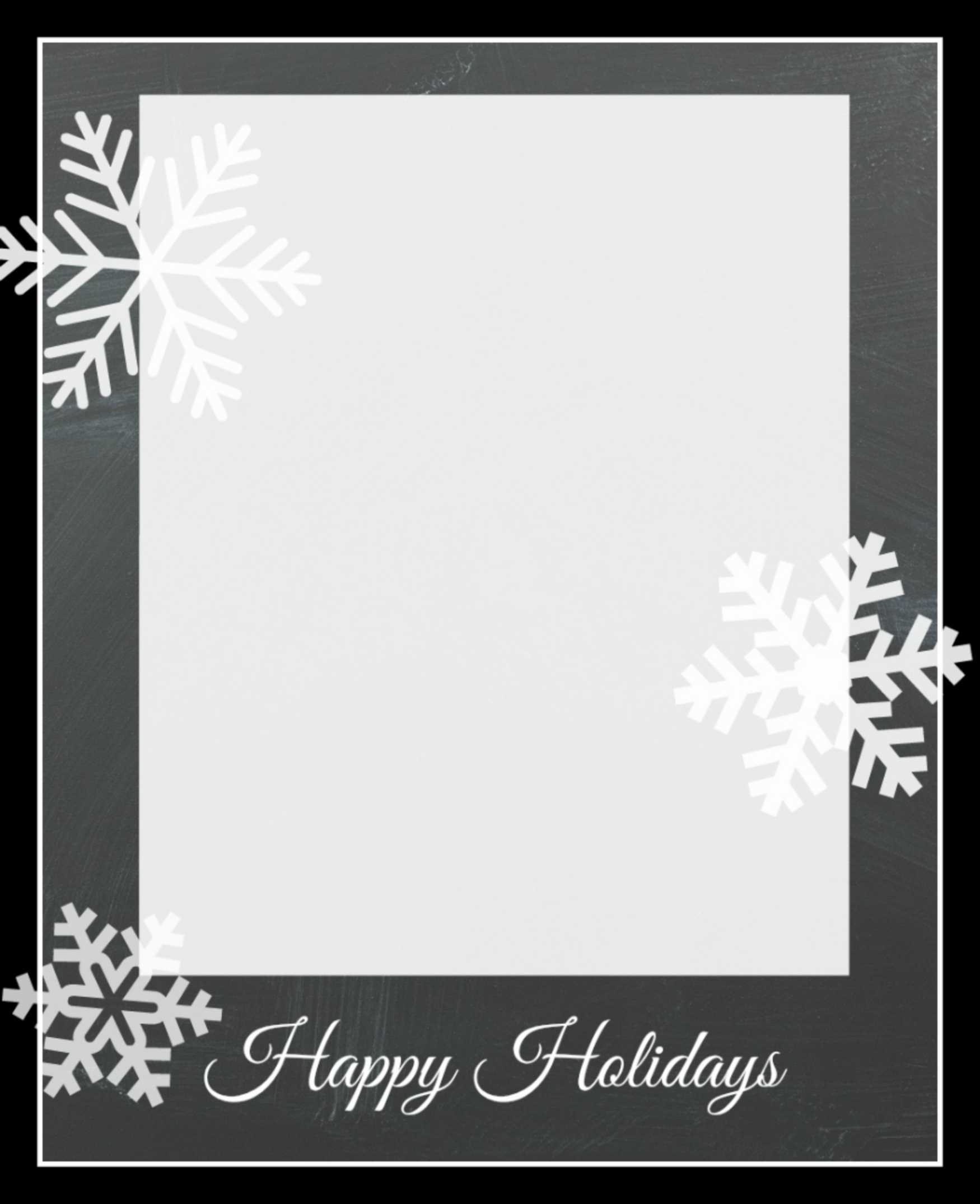 Free Christmas Card Templates – Crazy Little Projects With Free Holiday Photo Card Templates