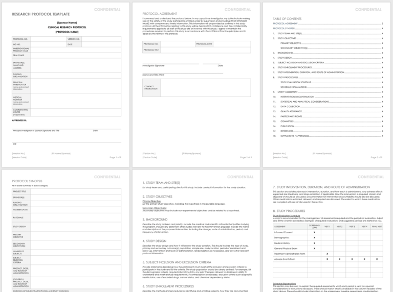 Clinical Trial Report Template