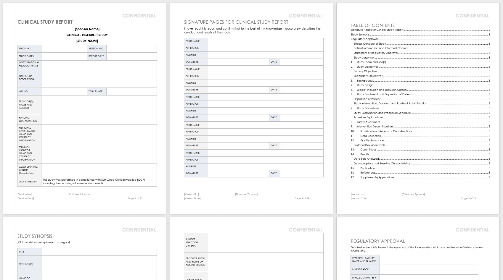 Free Clinical Trial Templates | Smartsheet Throughout Clinical Trial Report Template