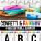 Free Confetti Banner For The Classroom – Confetti Classroom Intended For Classroom Banner Template