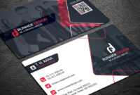 Free Corporate Business Card Photoshop Template with regard to Free Psd Visiting Card Templates Download