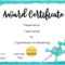 Free Custom Certificates For Kids | Customize Online & Print For Children's Certificate Template