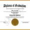 Free Diploma Templates Printable Certificates Pre Sample Of Intended For Ged Certificate Template