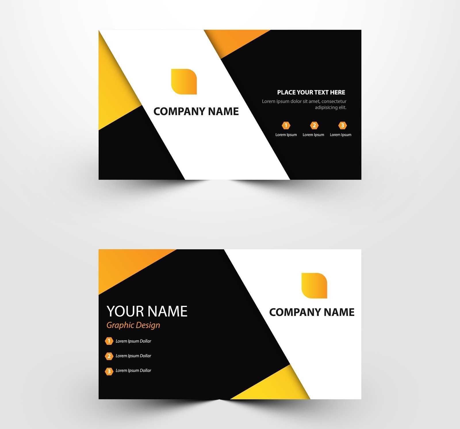 Free Download Business Card Templates Ai Files & Psd Files With Regard To Name Card Design Template Psd