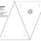 Free Downloadable Bunting Template. Yer Welcome :) | Free Throughout Triangle Pennant Banner Template