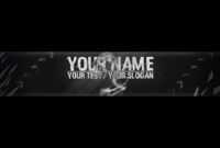 Free, Epic Youtube Banner / Channel Art Template - [Gimp And Photoshop] +  Download [Hacked Style] intended for Gimp Youtube Banner Template