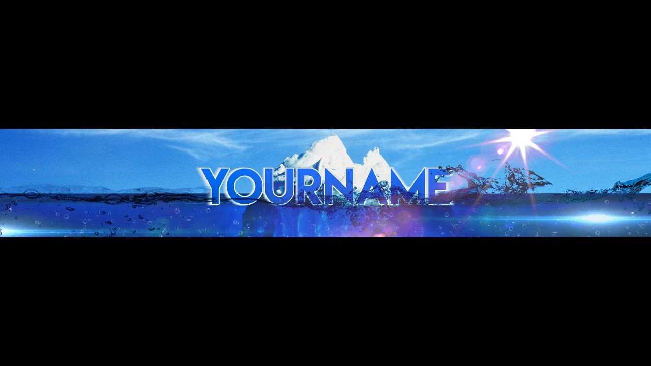 Free, Epic Youtube Banner / Channel Art Template – [Gimp And Photoshop] +  Download [Iceberg Style] In Gimp Youtube Banner Template