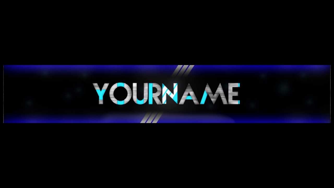 Free, Epic Youtube Banner/channel Art Template – [Gimp] + Download  [Futuristic Style] Throughout Youtube Banner Template Gimp