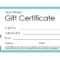 Free Gift Certificate Templates You Can Customize For Fillable Gift Certificate Template Free