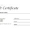 Free Gift Certificate Templates You Can Customize With Regard To Fit To Fly Certificate Template