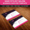 Free Hair Stylist Salon Business Card Template Psd | Free Regarding Hairdresser Business Card Templates Free