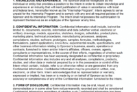 Free Intern Non-Disclosure Agreement (Nda) – Pdf – Word with Nda Template Word Document
