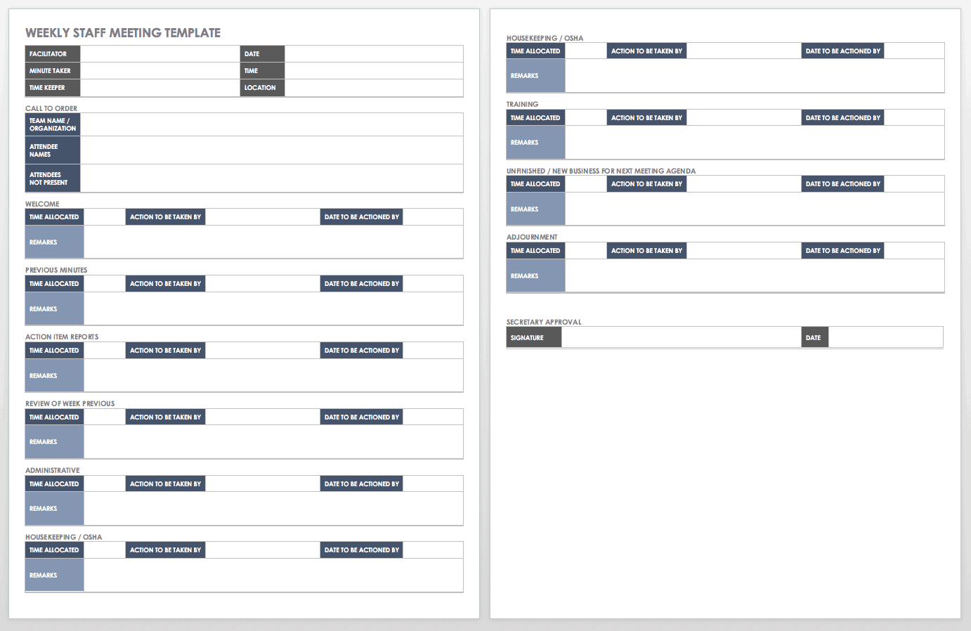 Free Itinerary Templates | Smartsheet In Blank Trip Itinerary Template