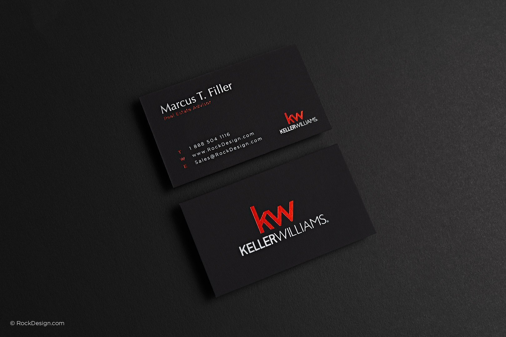 Free Keller Williams Business Card Template With Print In Keller Williams Business Card Templates