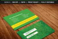 Free-Landscaping-Business-Card-Template-Psd | Free Business with Gardening Business Cards Templates