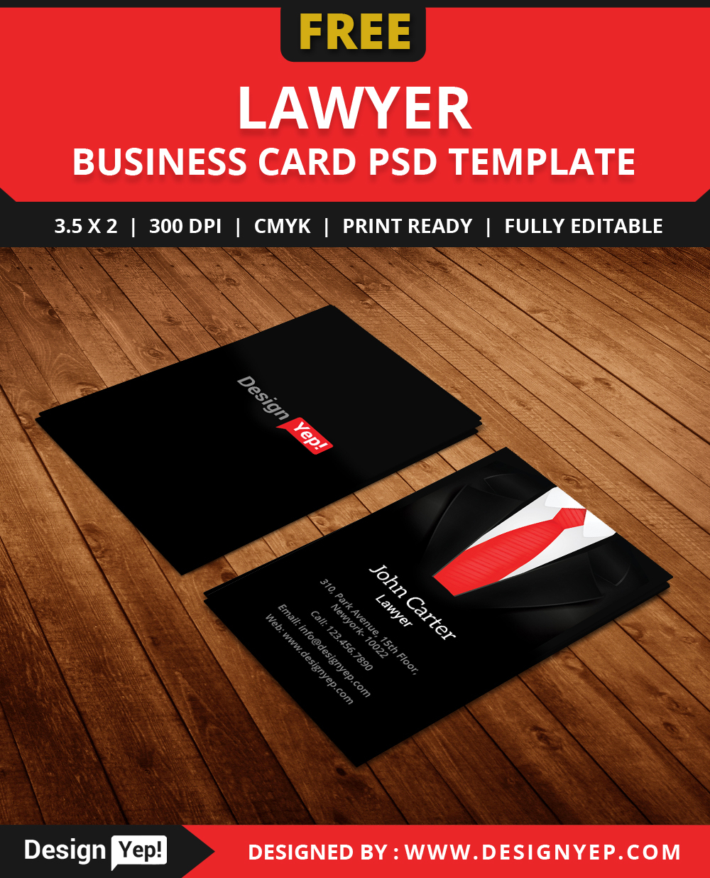 Free Lawyer Business Card Template Psd – Designyep Intended For Call Card Templates