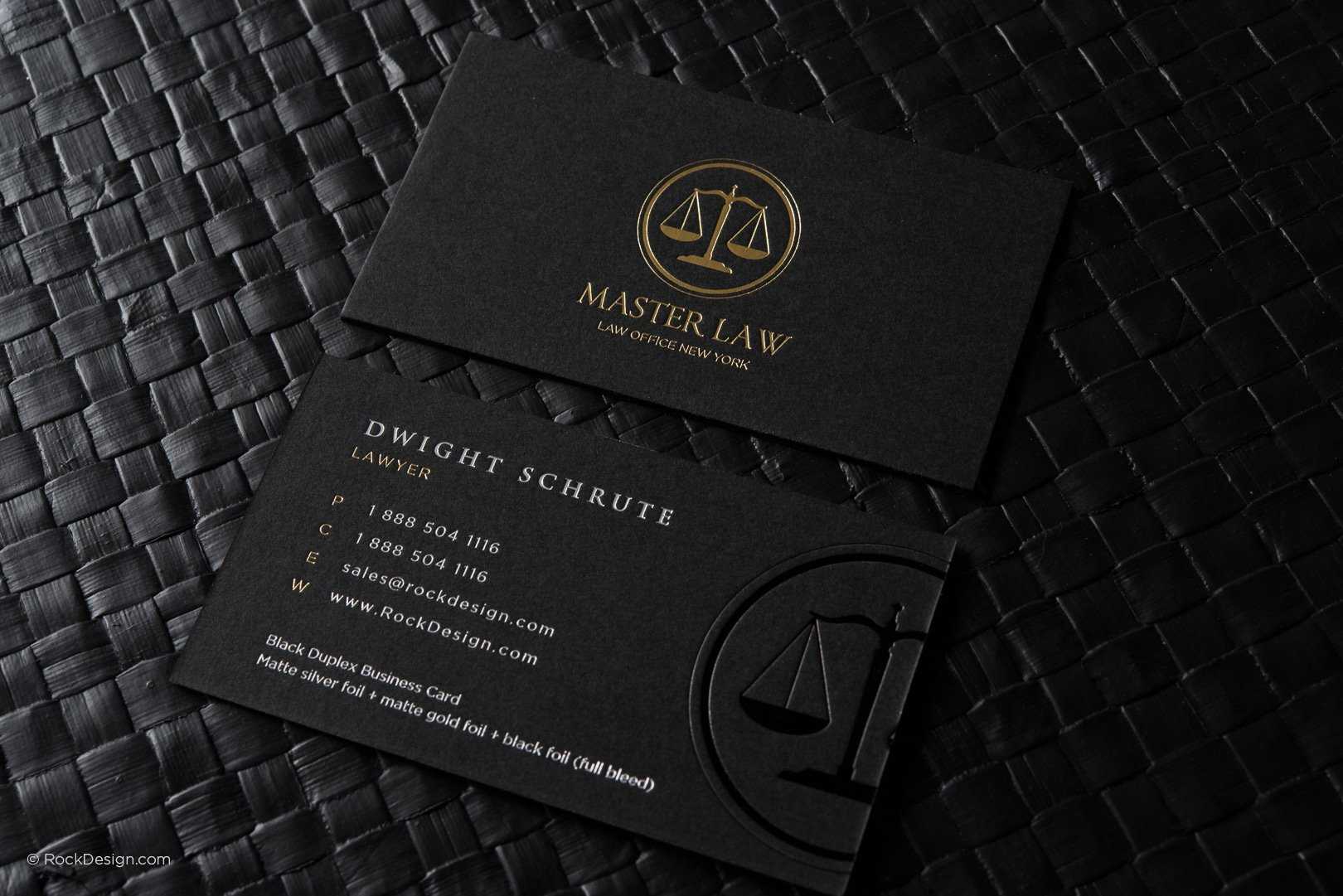 Free Lawyer Business Card Template | Rockdesign Throughout Legal Business Cards Templates Free