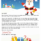 Free Letters From Santa | Santa Letters To Print At Home Within Santa Letter Template Word
