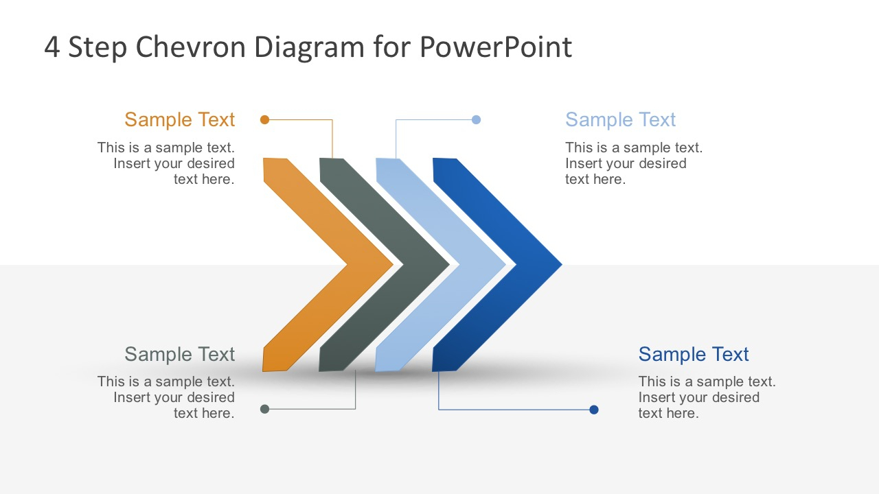 Free Modern Chevron Diagram For Powerpoint Regarding Powerpoint Chevron Template