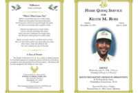 Free Obituary Template | Obituary Templates | Funeral throughout Free Obituary Template For Microsoft Word