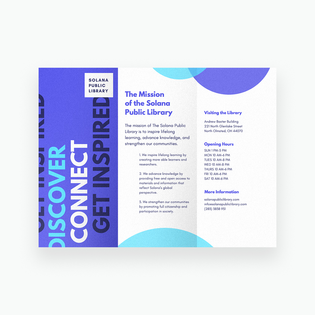 Free Online Brochure Maker: Design A Custom Brochure In Canva Pertaining To Online Brochure Template Free