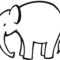 Free Outline Of An Elephant, Download Free Clip Art, Free With Regard To Blank Elephant Template