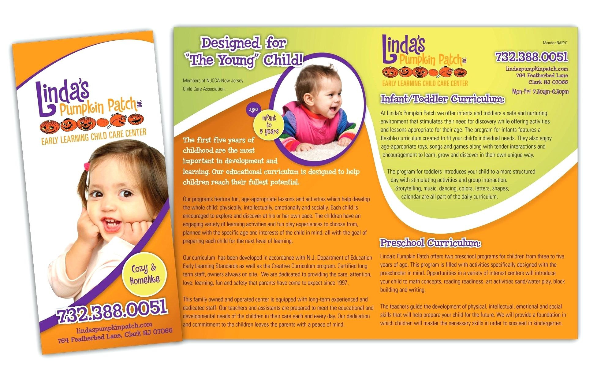 Free Pediatric Brochure Template – Verypage.co Throughout Daycare Brochure Template
