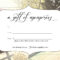 Free Photography Gift Certificate For Photoshoot Gift Certificate Template