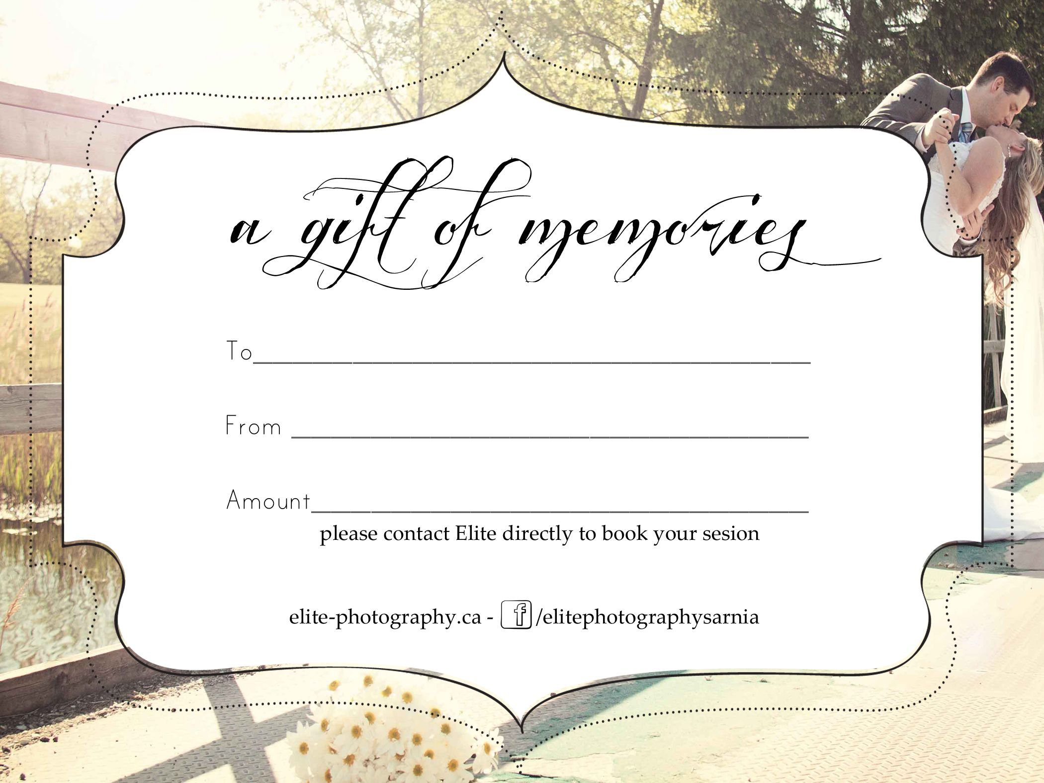 Free Photography Gift Certificate For Tattoo Gift In Tattoo Gift Certificate Template