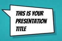 Free Powerpoint Template Or Google Slides Theme With for Comic Powerpoint Template