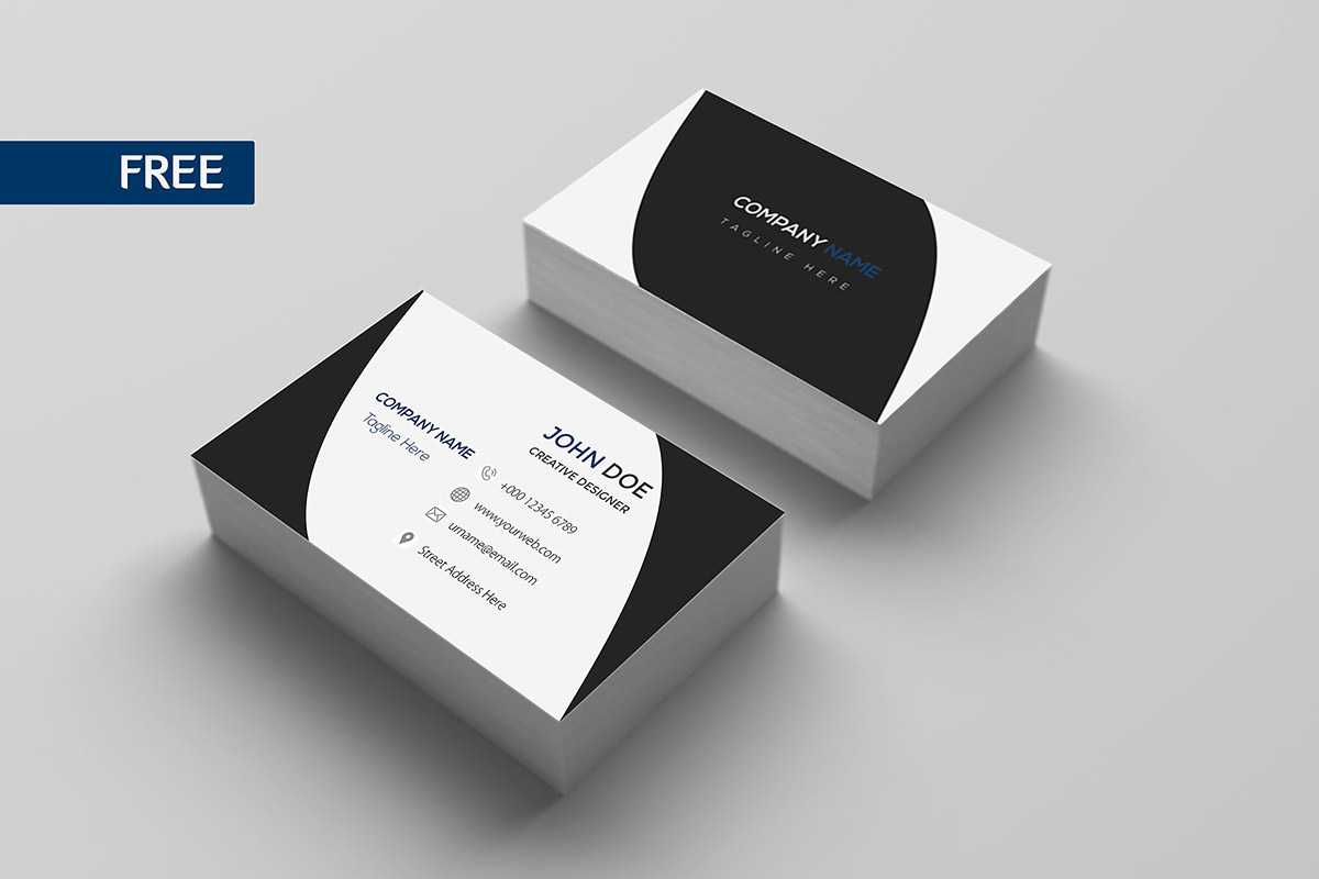 Free Print Design Business Card Template – Creativetacos Pertaining To Company Business Cards Templates