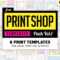 Free Print Shop Templates For Local Printing Services Throughout Free Templates For Cards Print