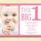 Free Printable 1St Birthday Invitation Template | Birthday With Regard To First Birthday Invitation Card Template