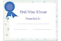 Free Printable Award Certificate Template | Free Printable within Winner Certificate Template