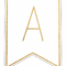 Free Printable Banner Letters Template – Letter Png Gold Within Banner Cut Out Template