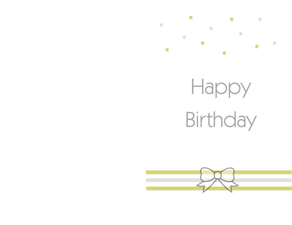 Free Printable Birthday Cards Ideas – Greeting Card Template Pertaining To Mom Birthday Card Template