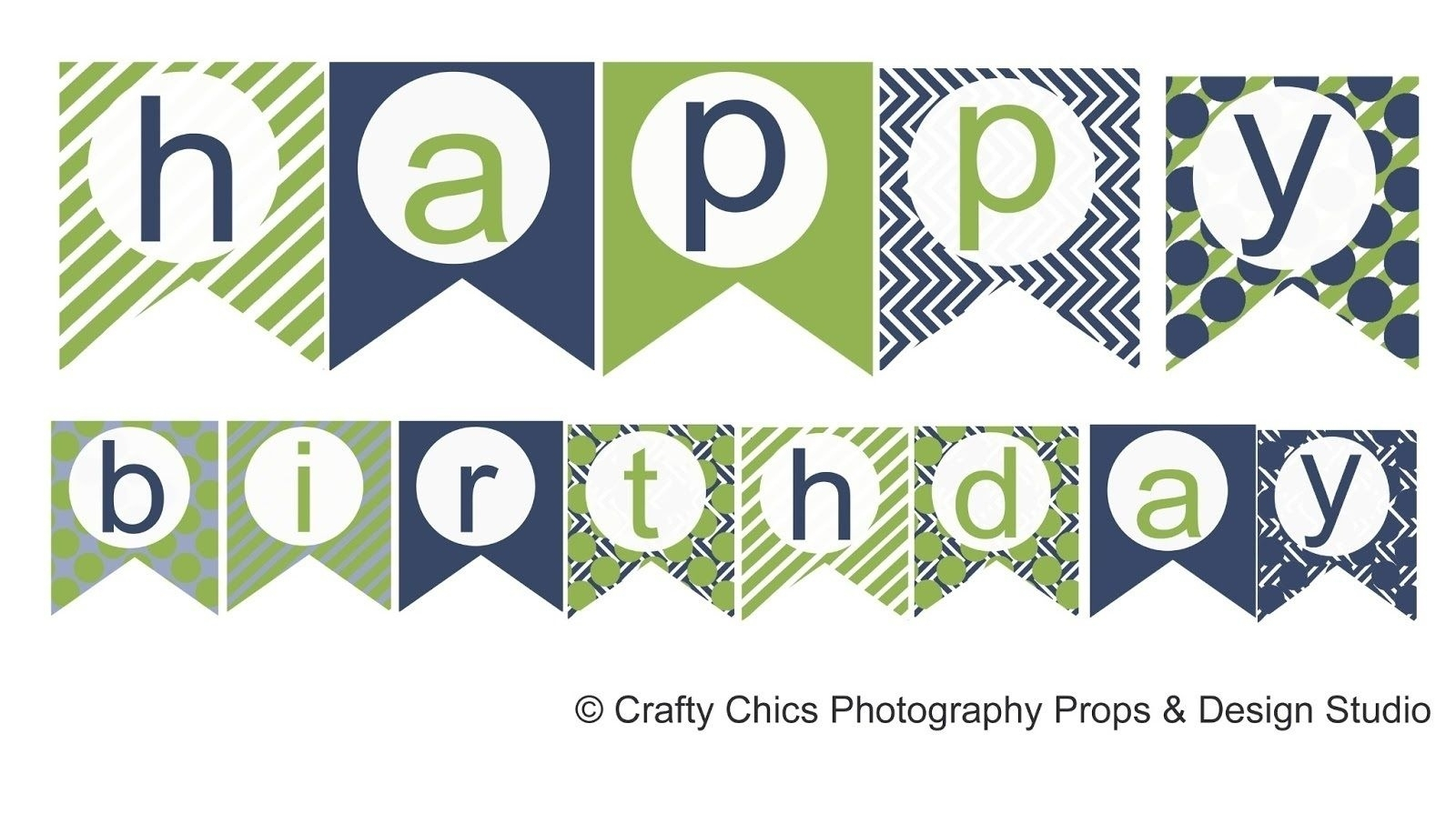 Free Printable Birthday Signs Banner Pdf Letters Happy Within Free Printable Party Banner Templates