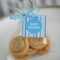 Free Printable: Blue And White Holiday Cookie Exchange Within Cookie Exchange Recipe Card Template