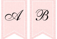 Free Printable Bridal Shower Banner | Vow Renewal | Bridal within Bride To Be Banner Template