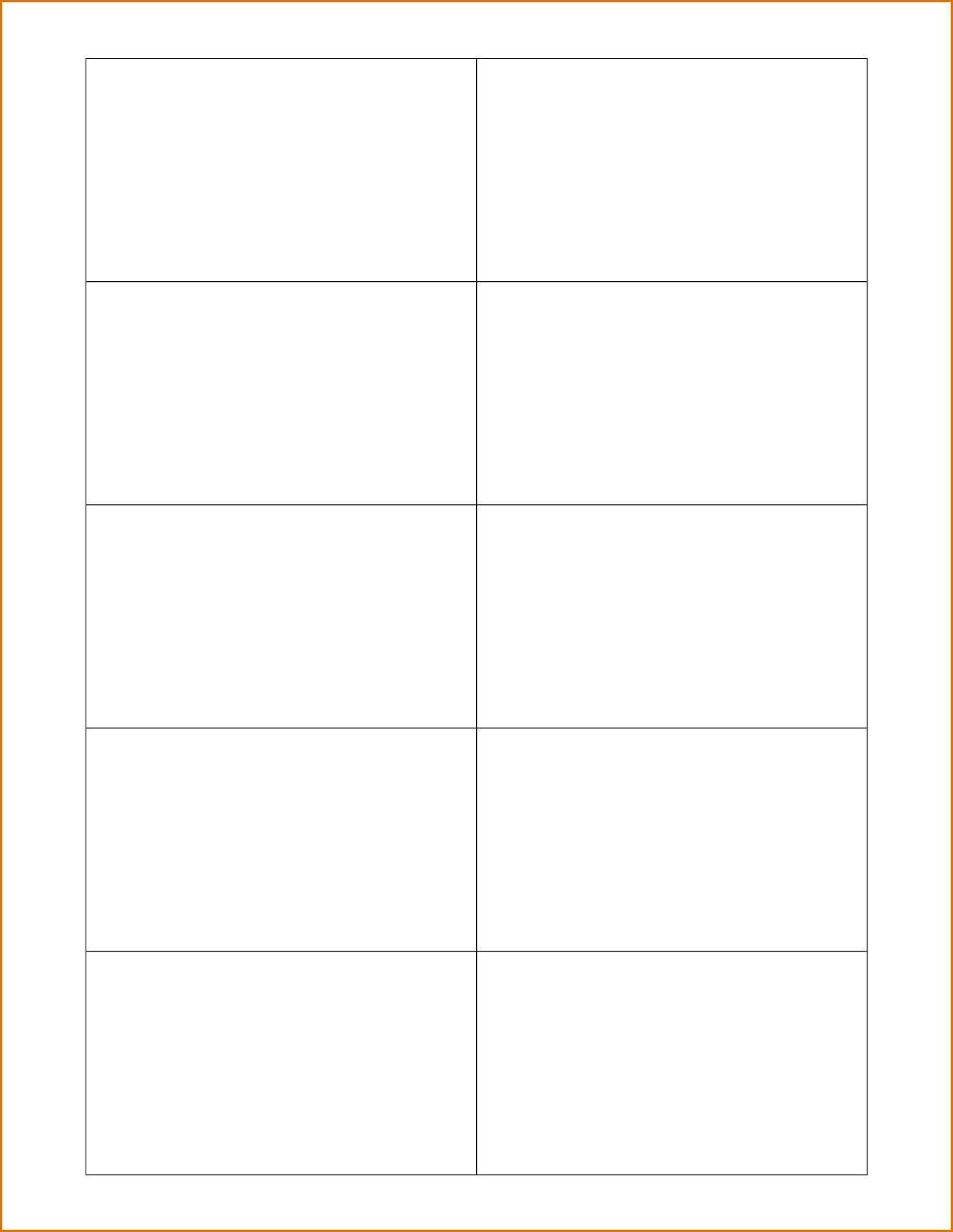 Free Printable Business Card Templates – Free Printable In Blank Playing Card Template