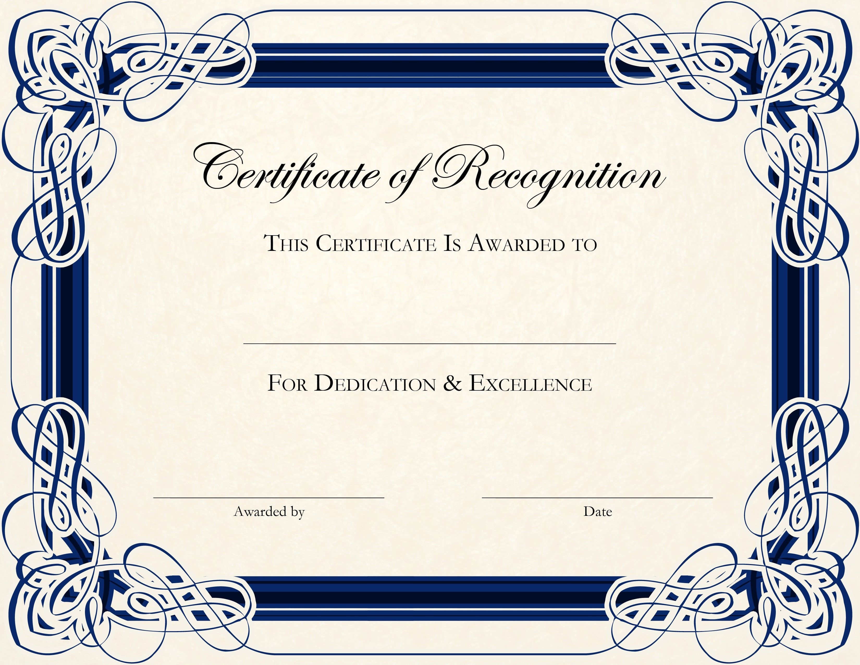 Free Printable Certificate Templates For Teachers Throughout Certificate Of Completion Template Free Printable