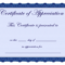Free Printable Certificates Certificate Of Appreciation With Regard To Certificate Of Achievement Template Word