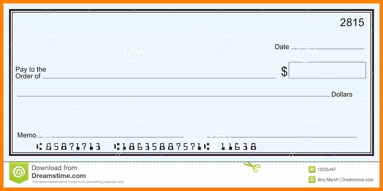 Free Printable Checks Template Of Editable Blank Check Throughout Editable Blank Check Template