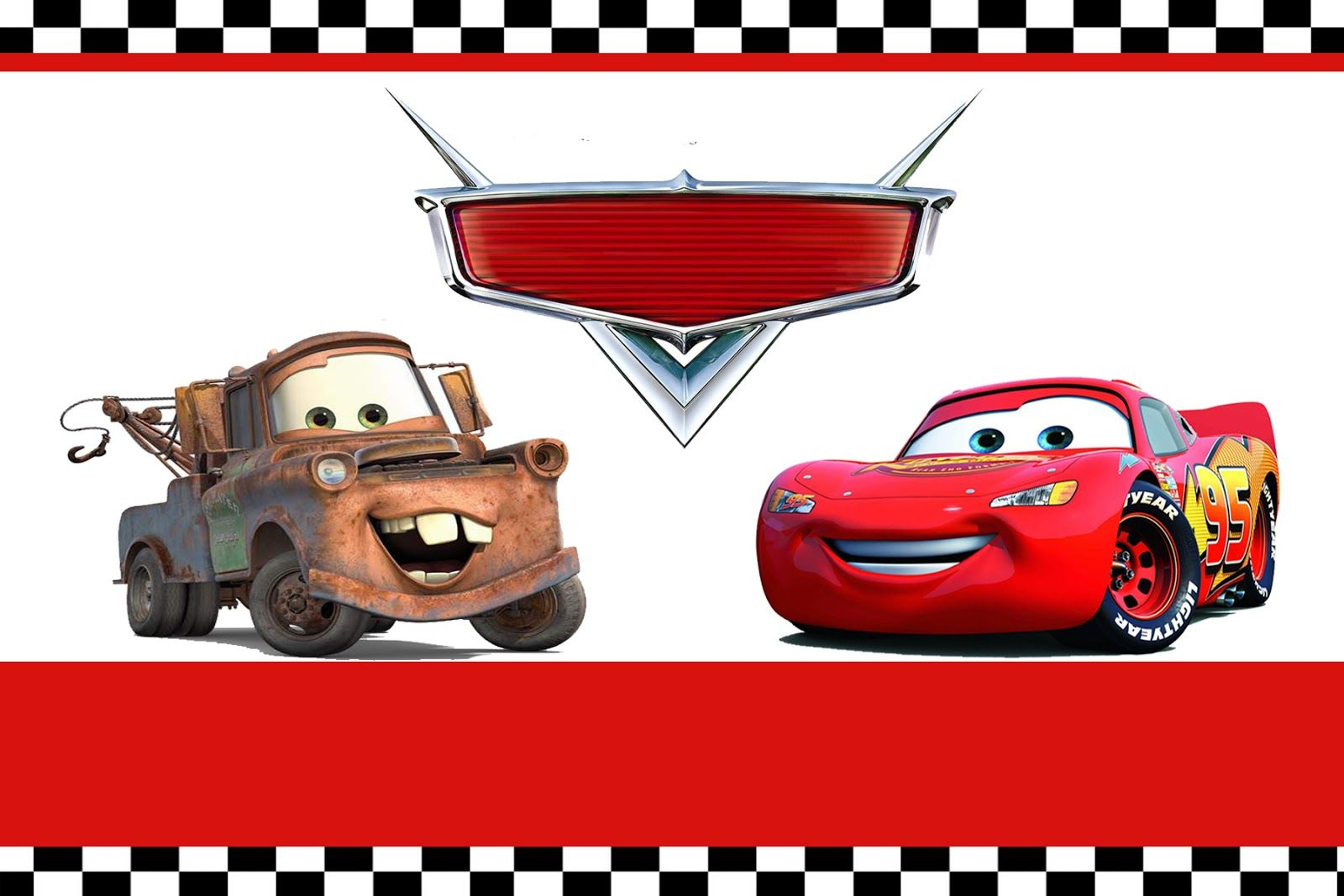 Free Printable Disney Cars Birthday Party Invitations Disney Intended For Cars Birthday Banner Template