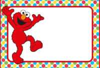 Free Printable Elmo Party Invitation Template | Coolest in Elmo Birthday Card Template