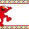 Free Printable Elmo Party Invitation Template | Coolest In Elmo Birthday Card Template